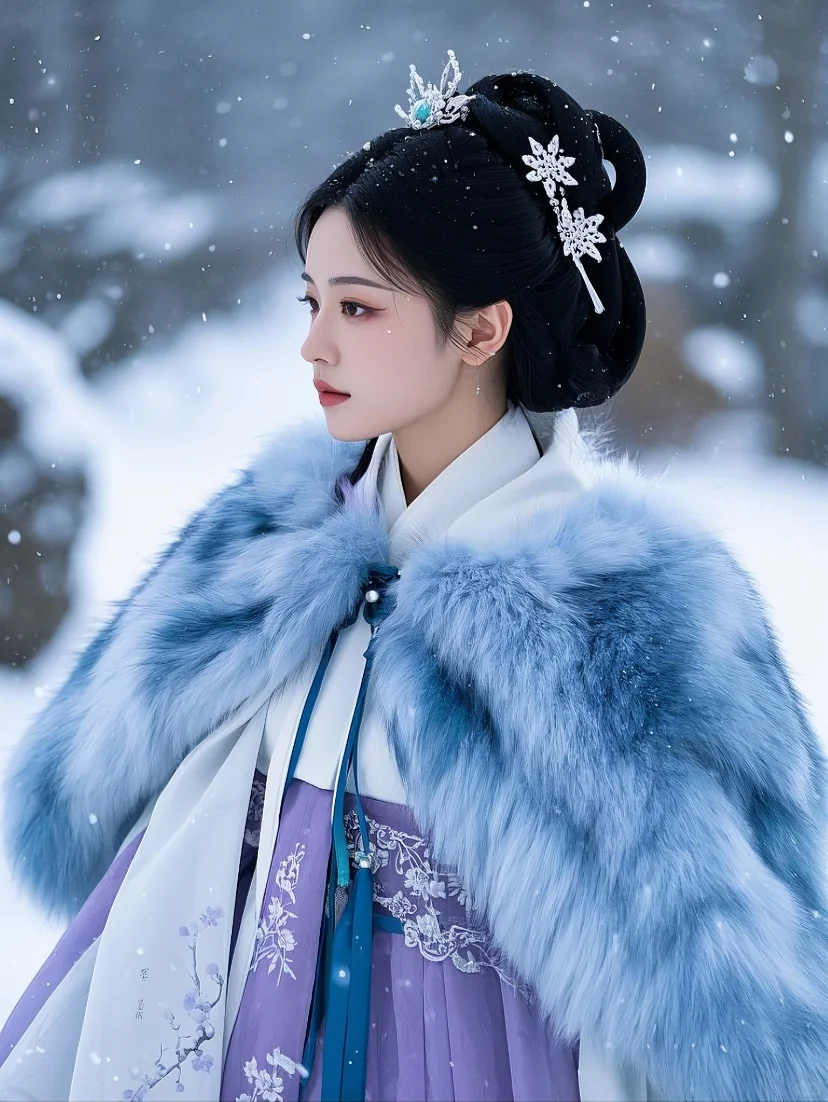 古装与雪景适配度（Ai非真人）
