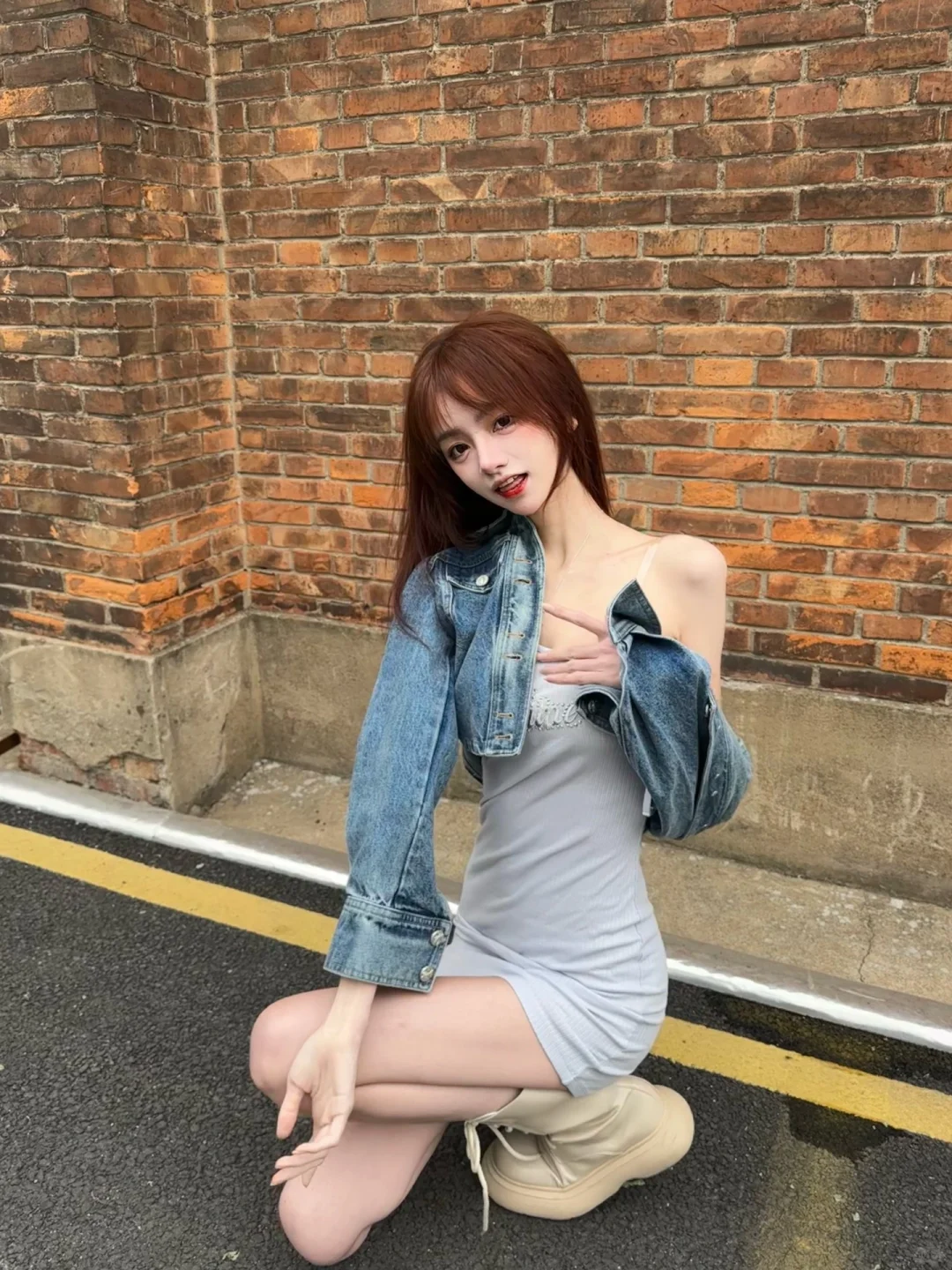 美女的穿搭观念里没有温度