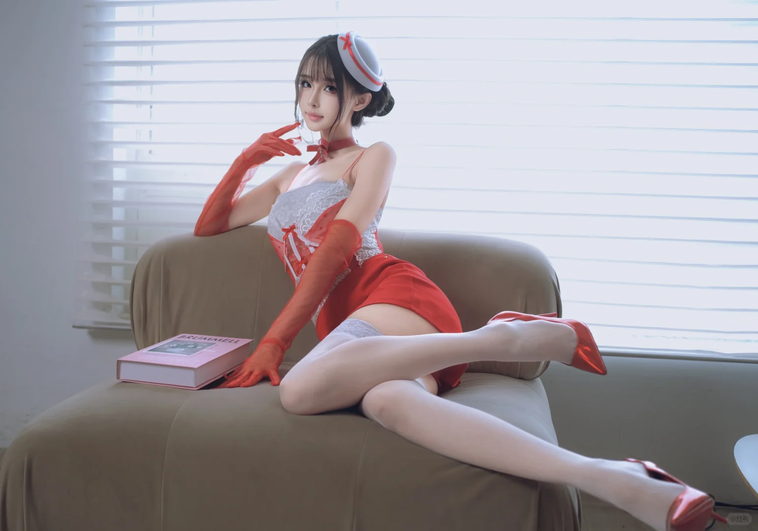 广州约拍📷｜红色性感御姐