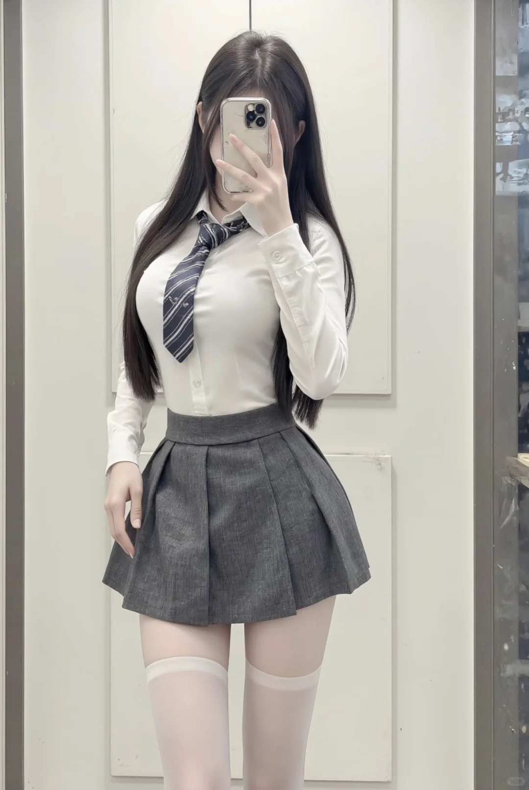 非得黑丝？白丝不行？