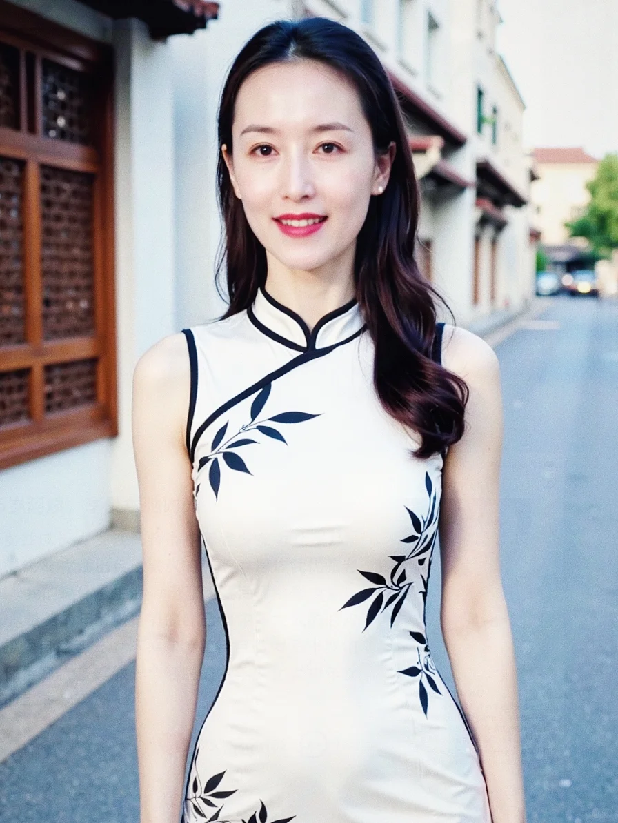47岁女教师穿旗袍露腰腹，是优雅还是失态？
