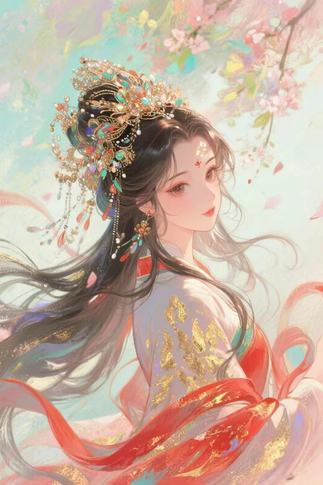 同类型古风女头
