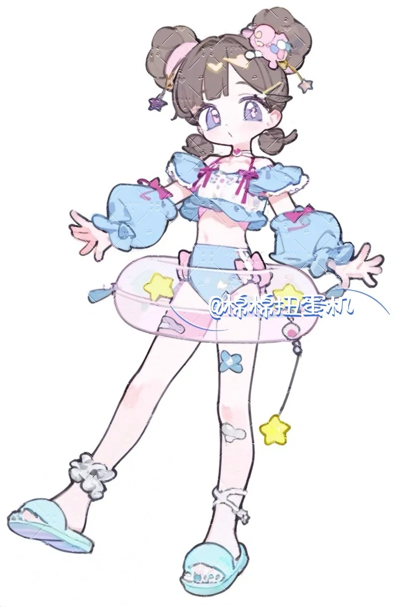 夏日限定泳装设子