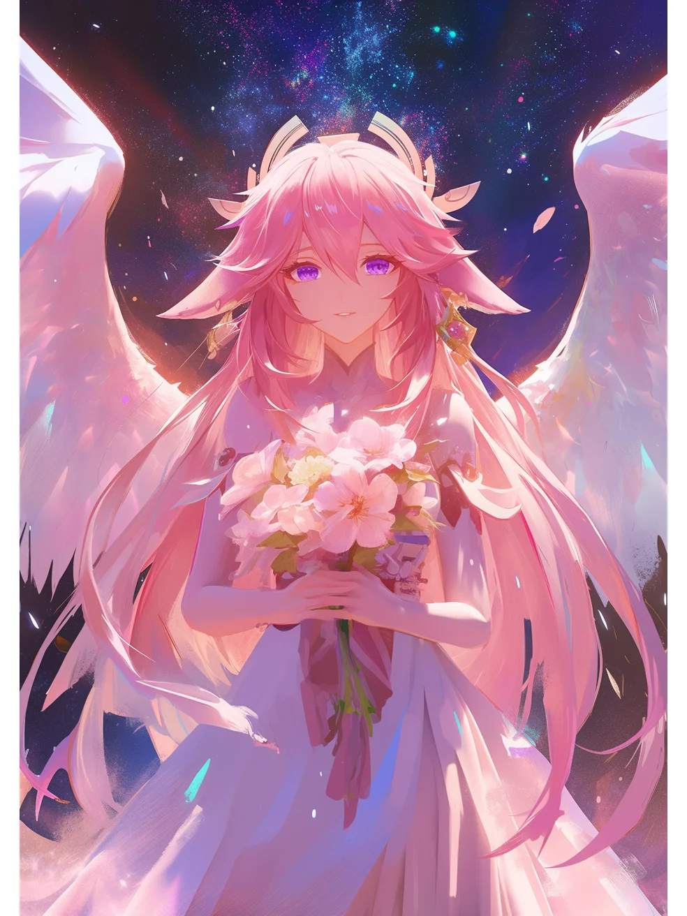八重神子天使皮肤