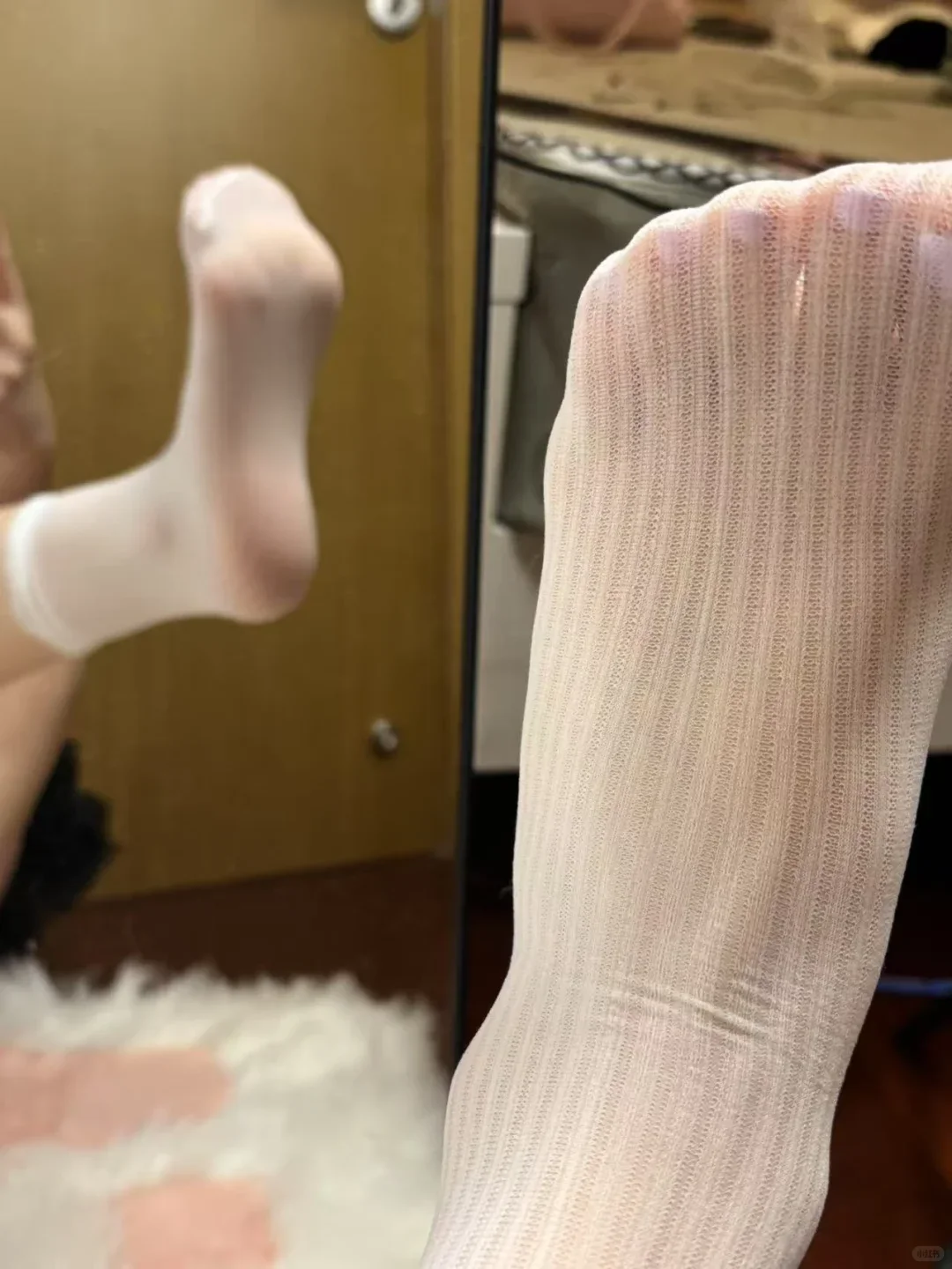 这一对袜子真的美到我心里了~