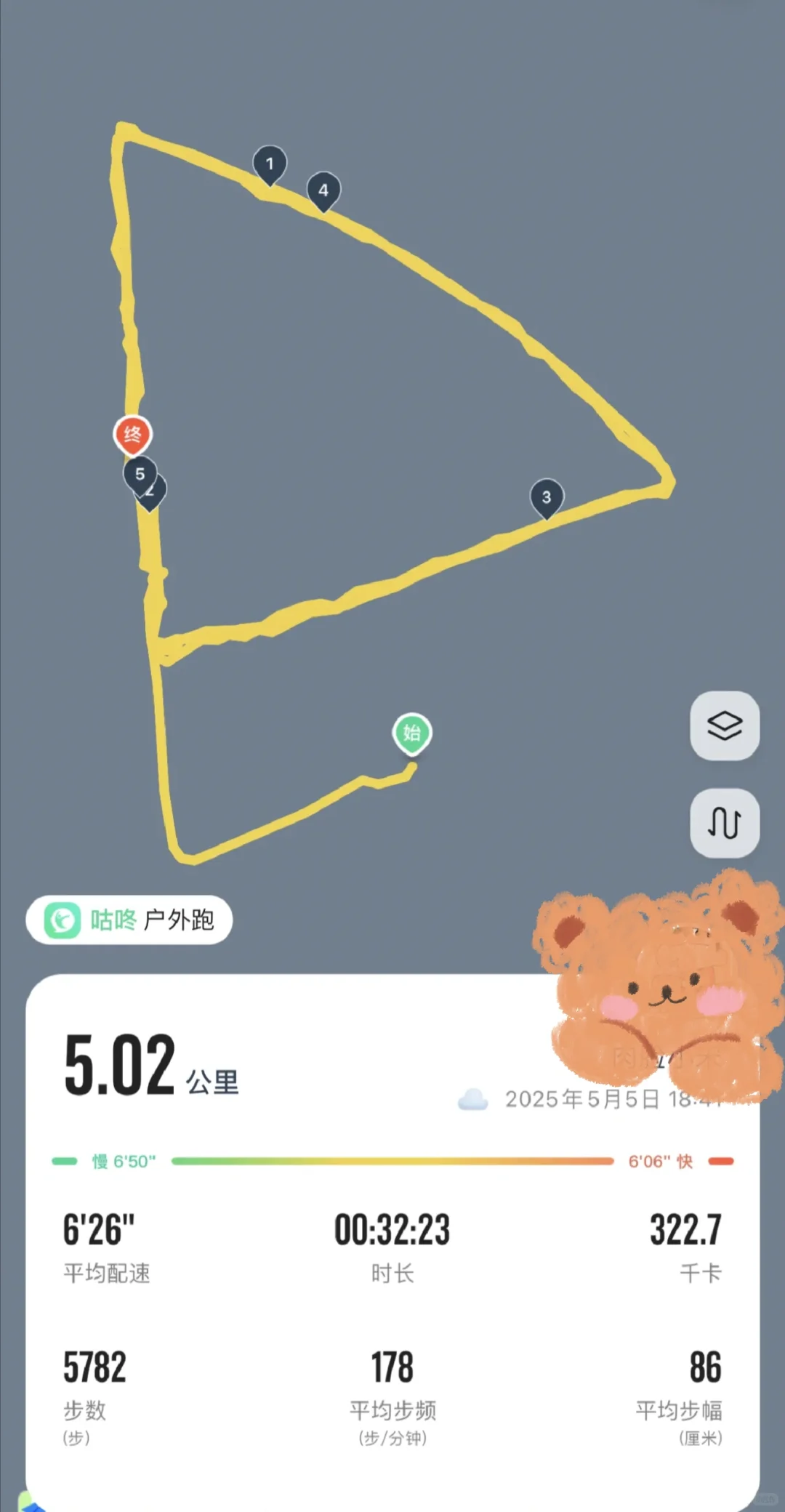 夜跑真的好治愈