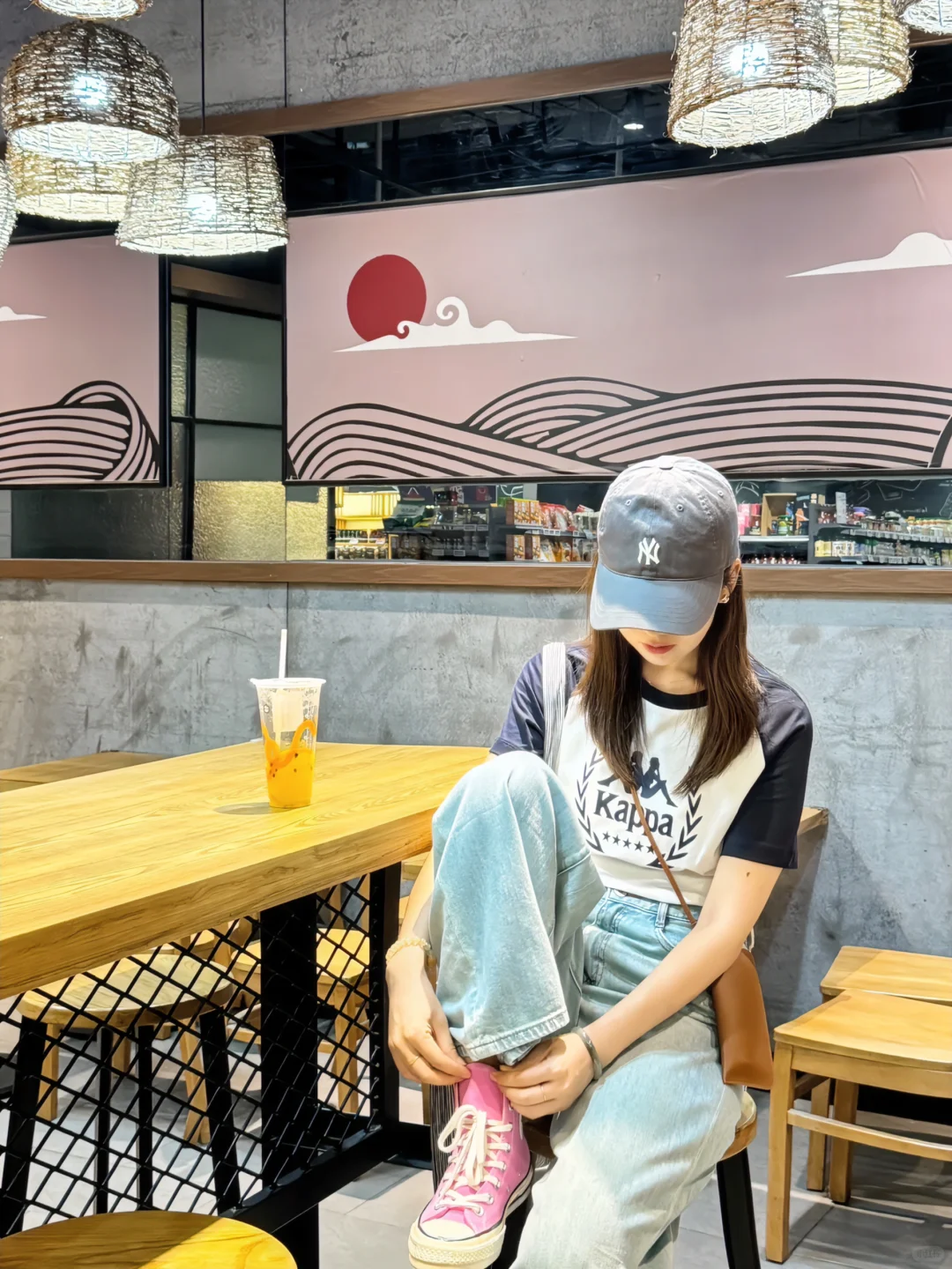 穿搭日记🫧｜休闲日常🥵热的只能躲进商场里