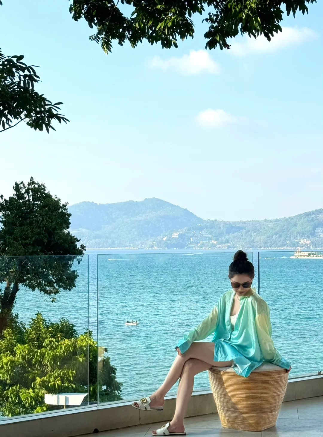37岁海边穿搭 | 有小肚子拜拜肉就这样穿！