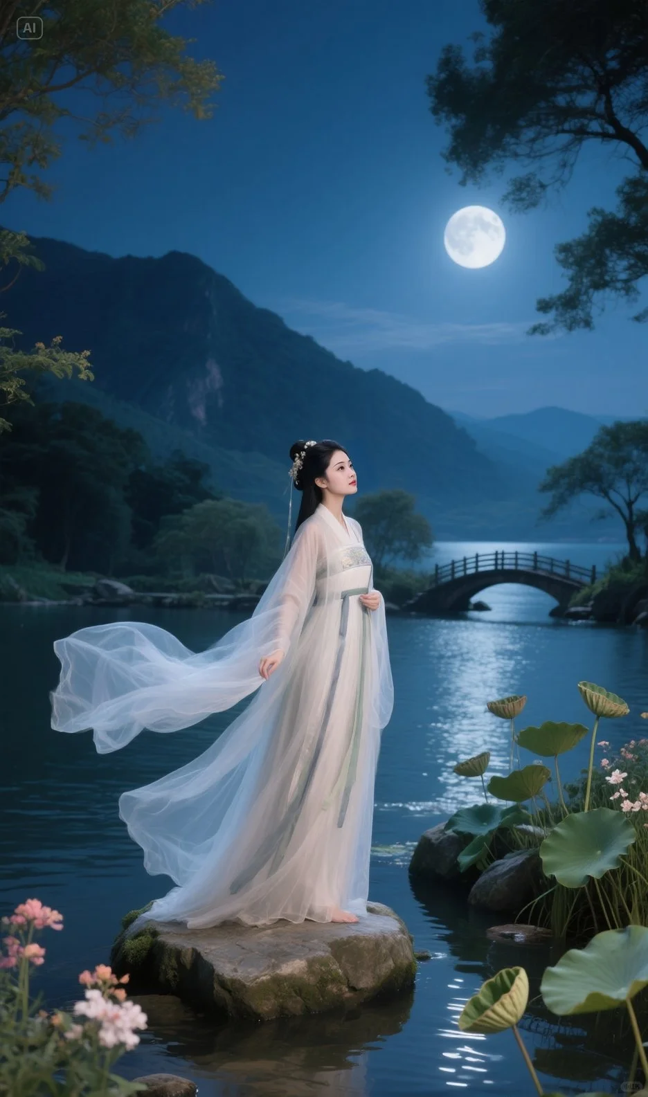 月下美人，人间仙子～