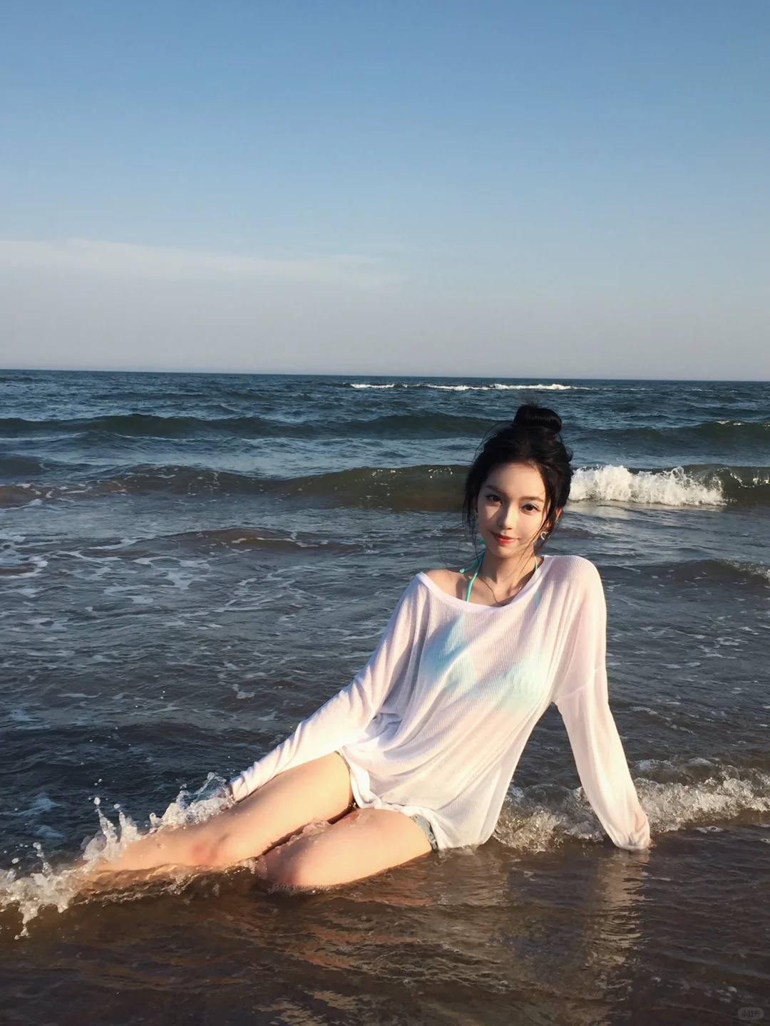 秦皇岛🏖蔚蓝海岸🌊这整片海洋都是我的