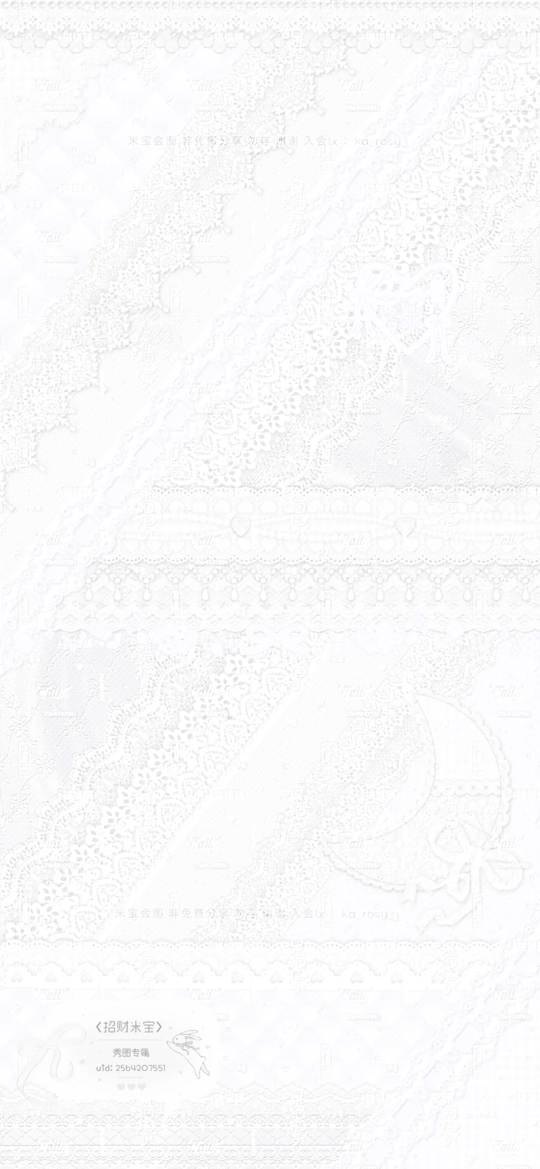 𓏵绝美蕾丝四色系少女底素𓏵复刻月光