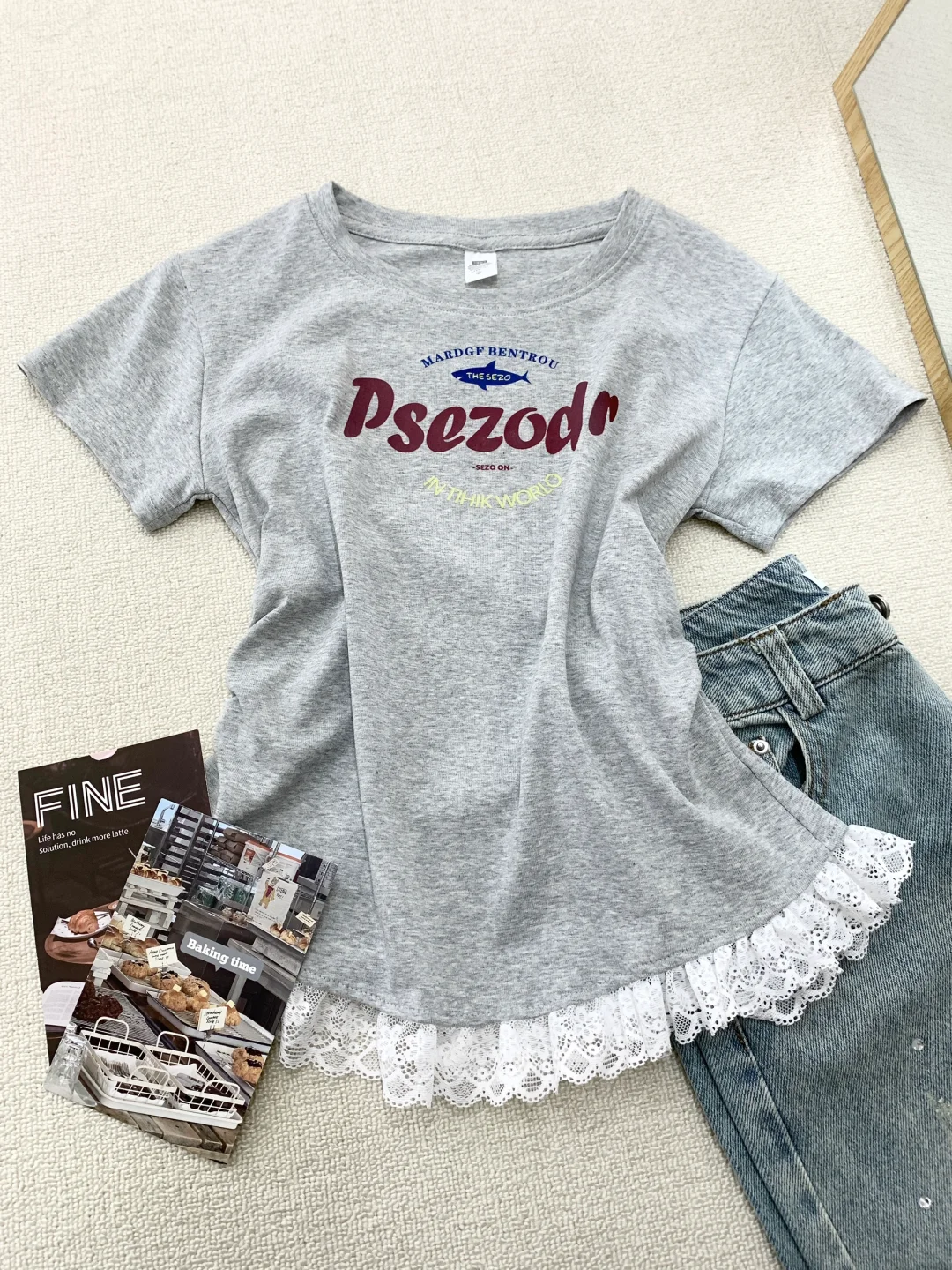 春夏韩系休闲风穿搭