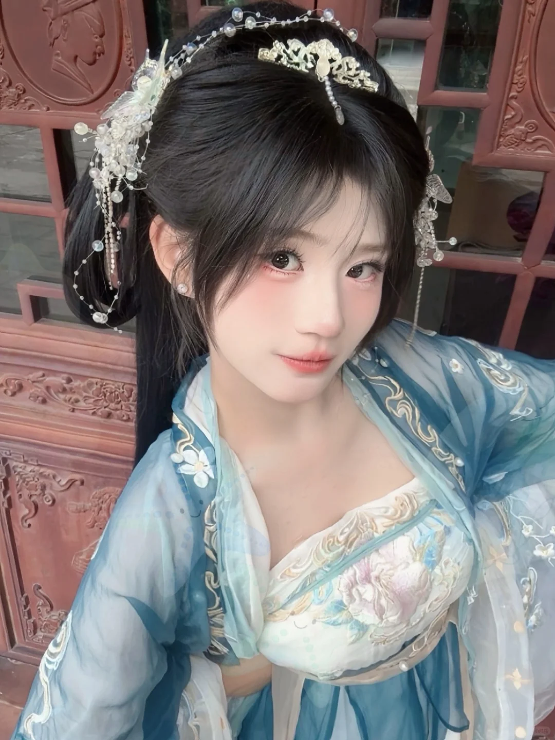 西安汉服妆造、179当一天大唐公主