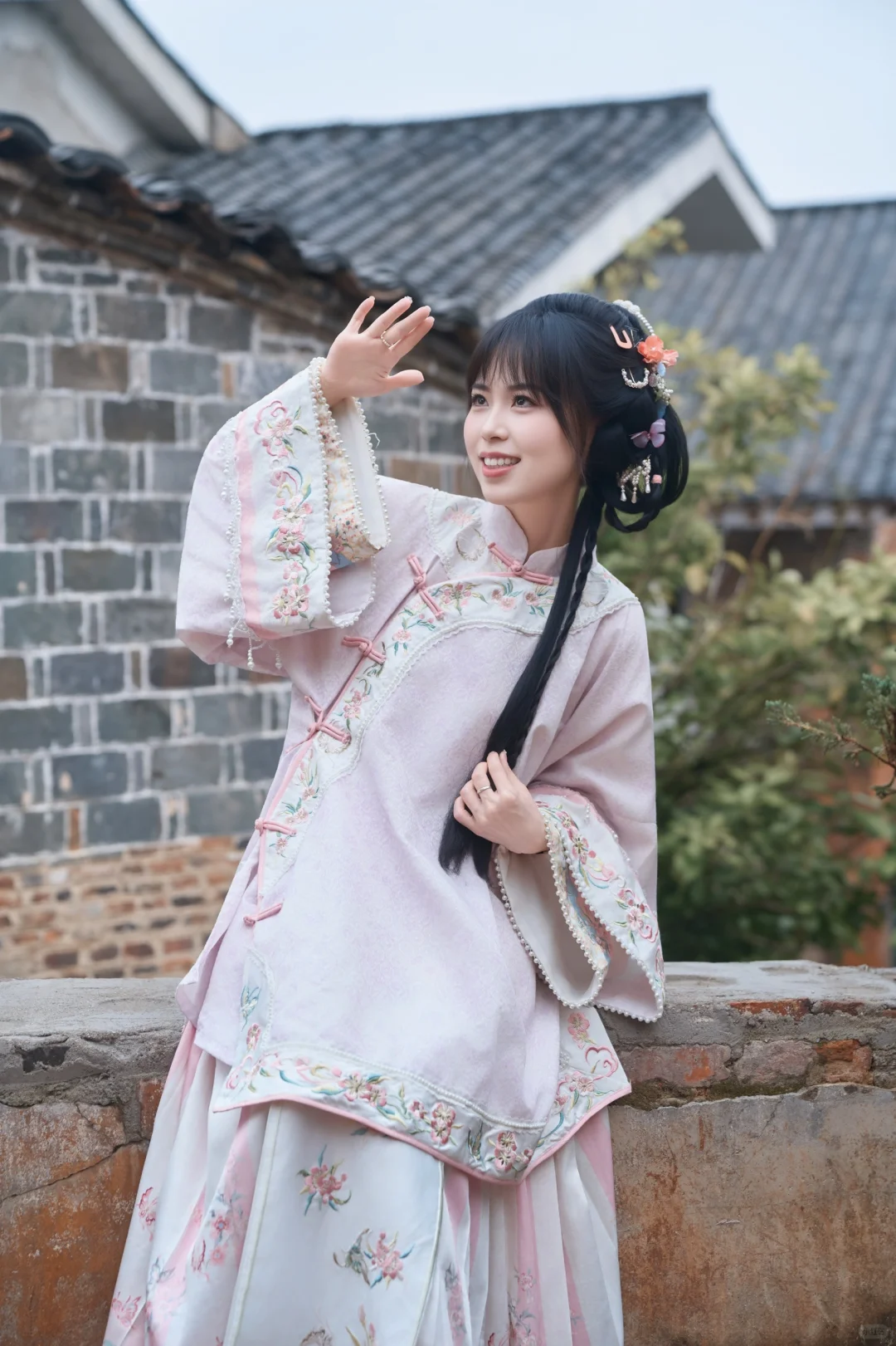 粉色清汉女也太甜了叭