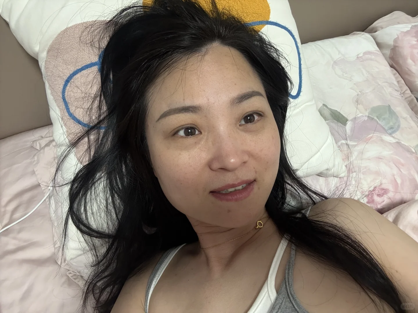最真实不化妆苹果手机原相机的我🤔
