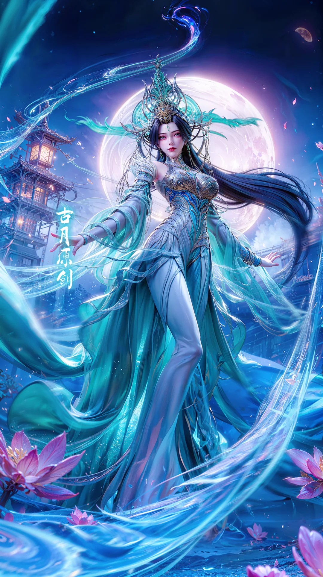 国漫完美世界系列同人手机壁纸-柳神4