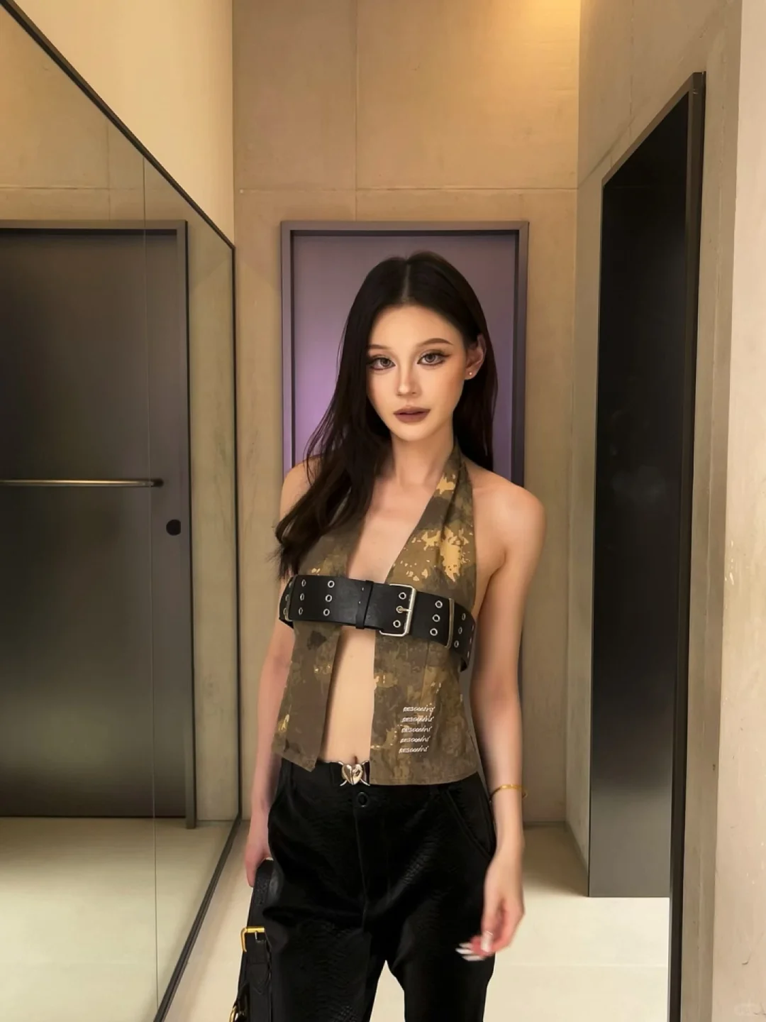 今日份辣妹风ootd 美式一下