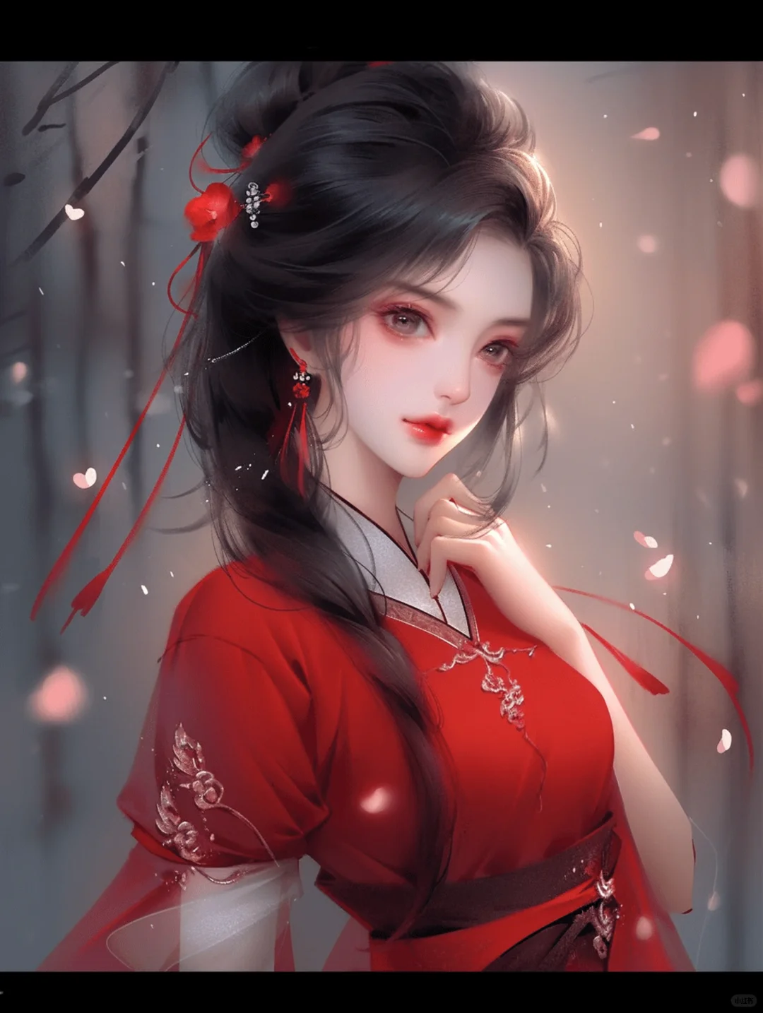 古风/一袭红衣，一世安然，白首终老
