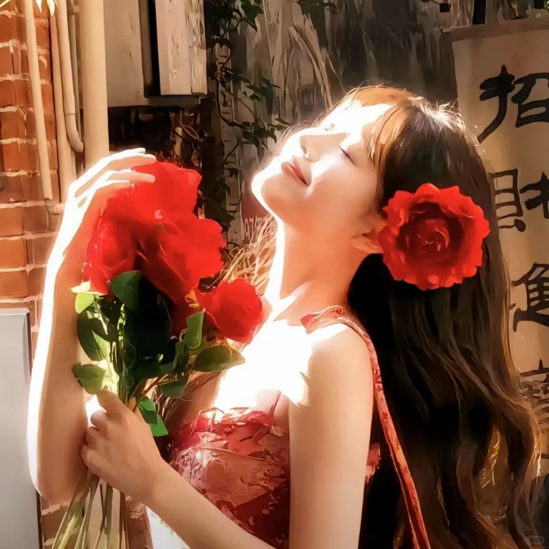 𝑺𝒉𝒂𝒓𝒕 | 女生头像｜手捧花