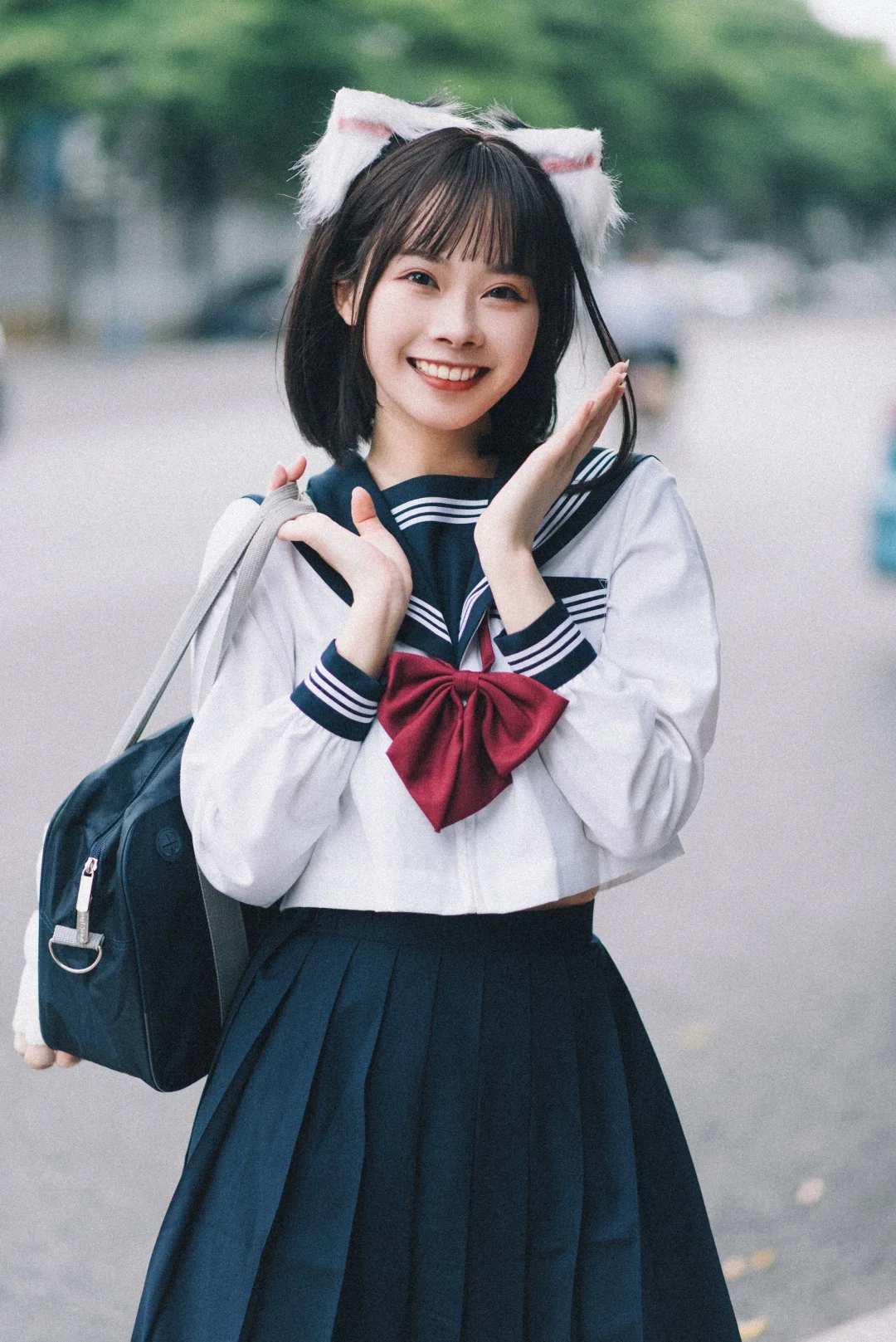 【实用版】一键解锁JK制服拍照姿势- -场照篇