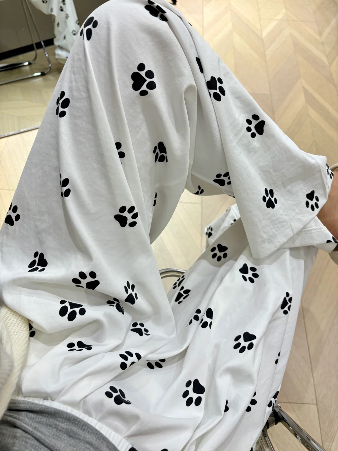 🐾狗狗控的我根本拒绝不了这条狗爪裤！！！