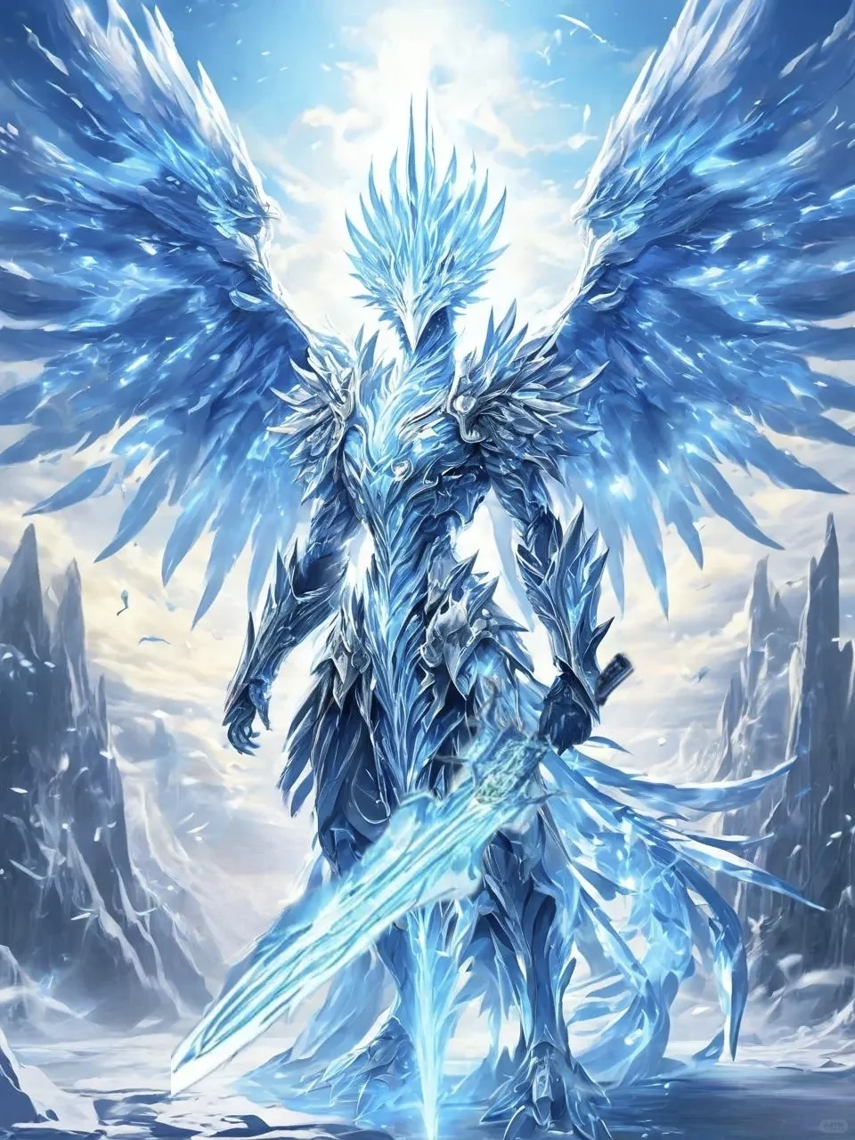 冰晶凤凰骑士。