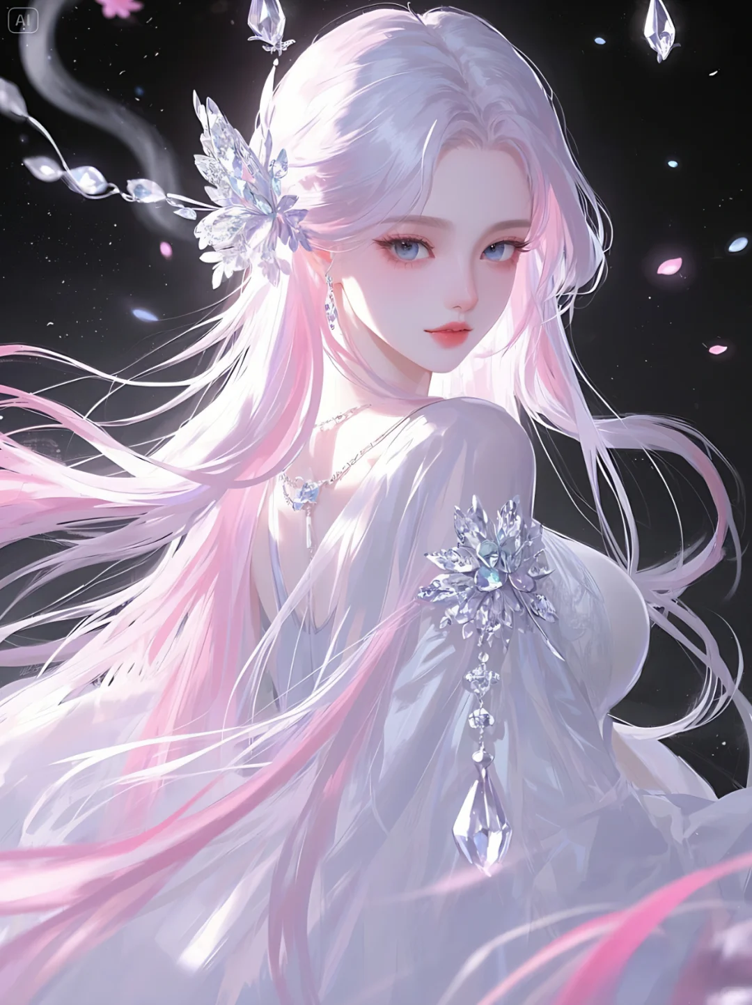 AI生成动漫人物~