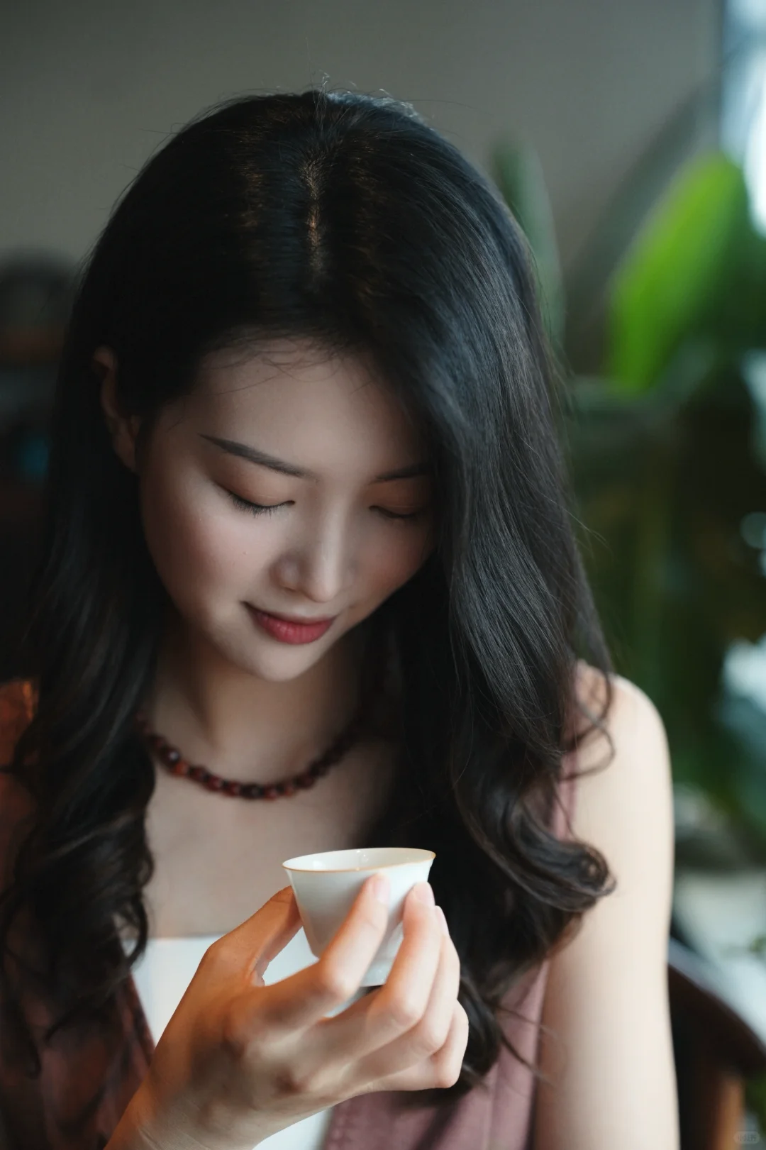 发一张你喝茶的美照
