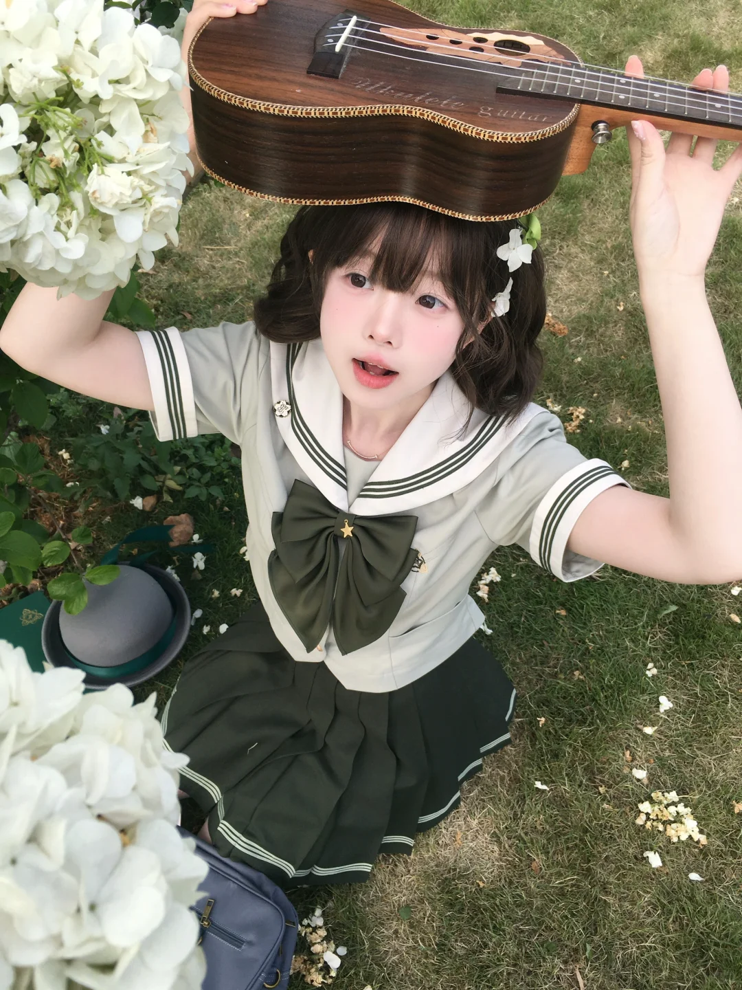 当抹茶茉莉邂逅春天的木绣球