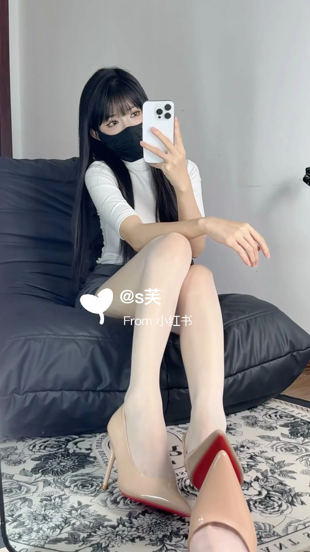 ✨【裸色高跟鞋+美甲】高级感拉满！