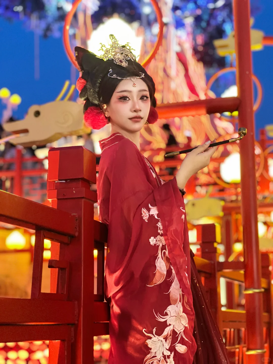 妲己 🦊 古装拍照 河头老街
