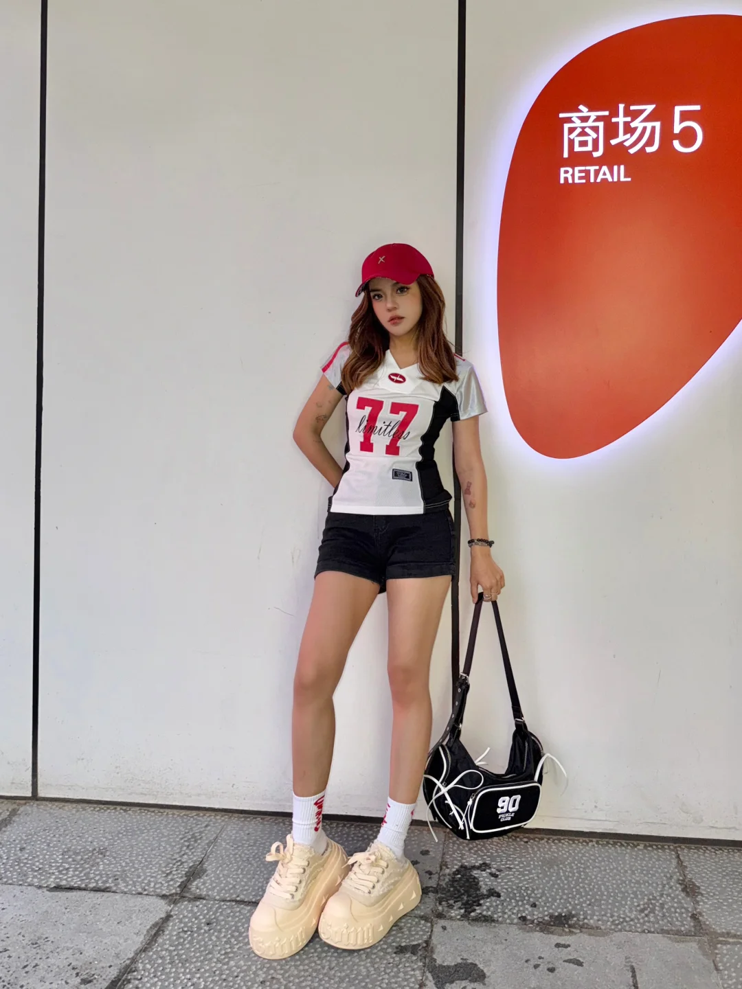 3D出框🤳🏻今日份的辣妹球衣穿搭 ⚽