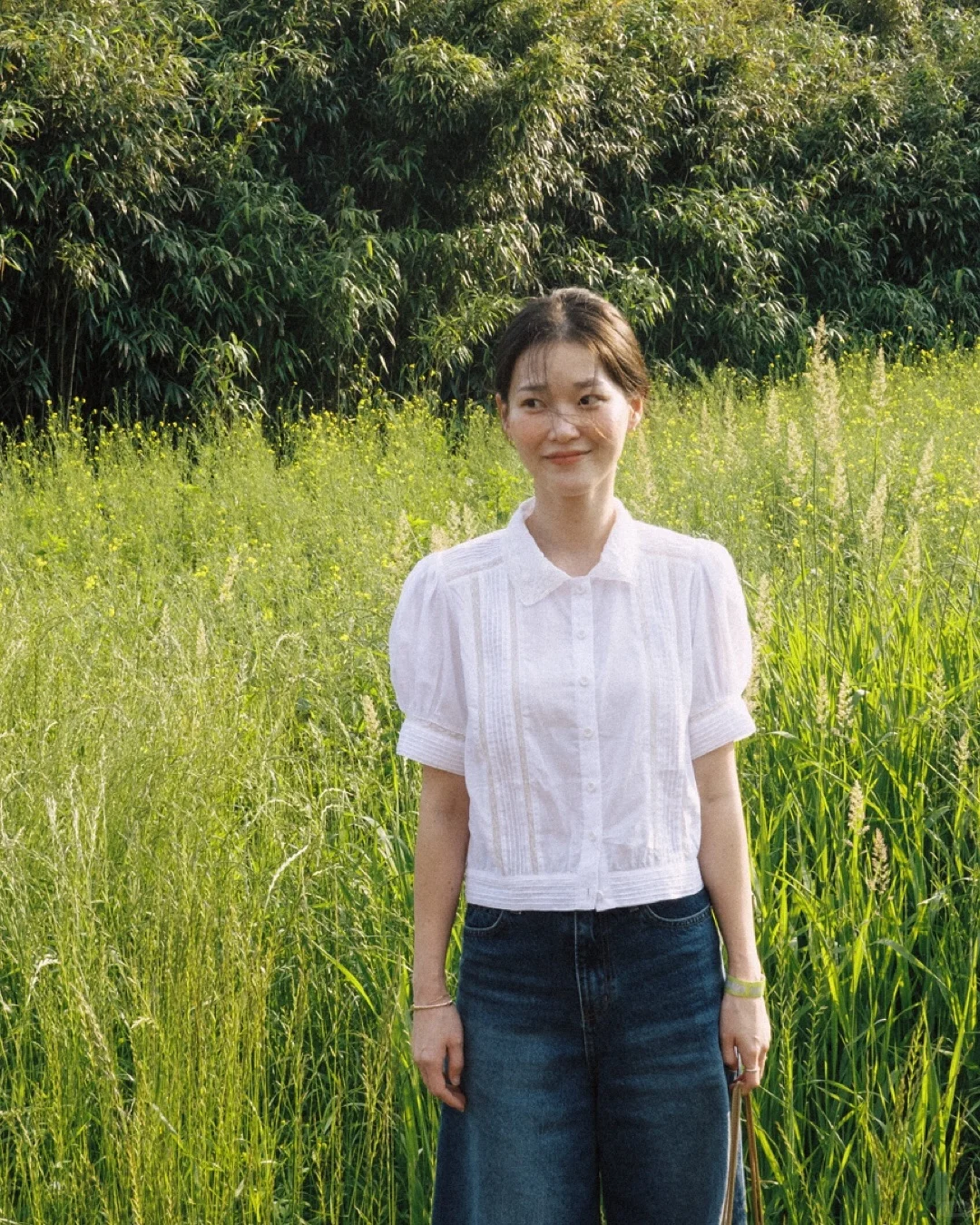 跟着ins博主学构图第八期，自由感超强的女