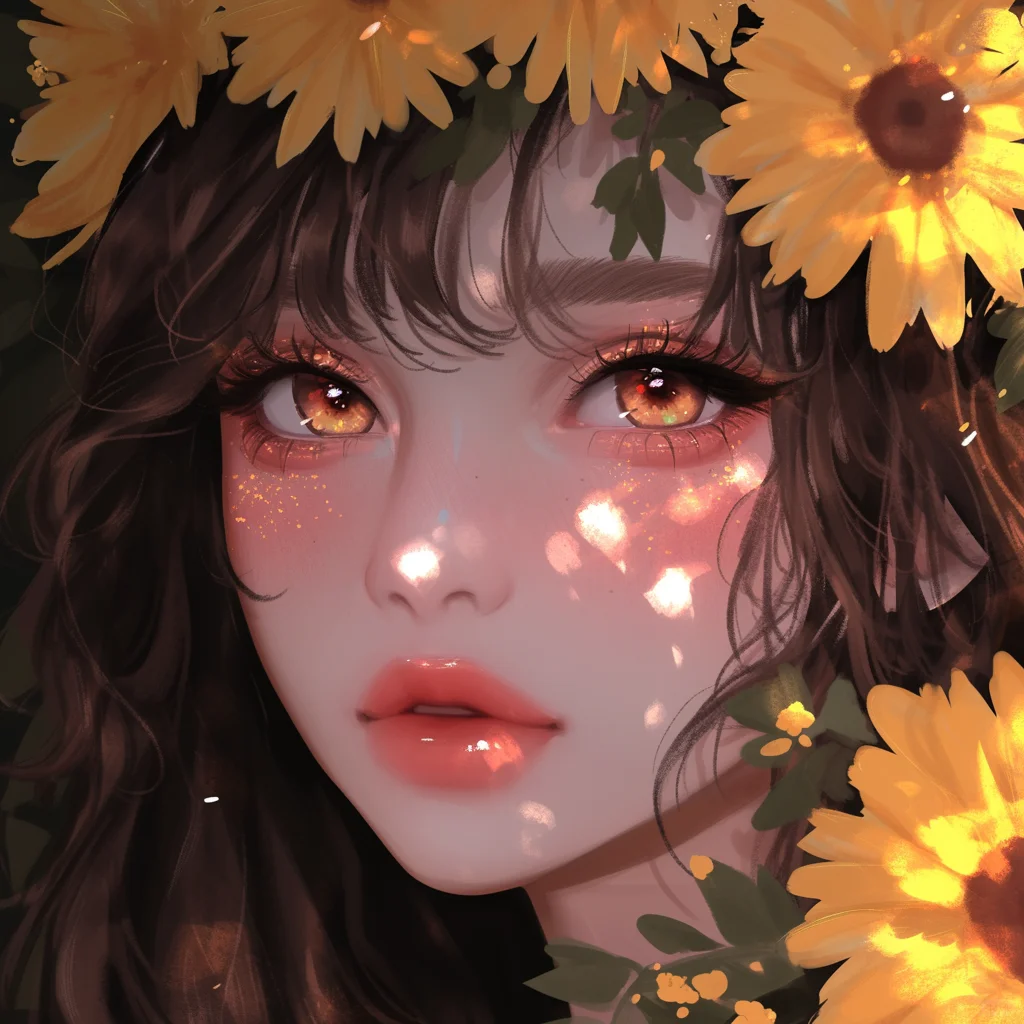 女头‖向日葵的花语