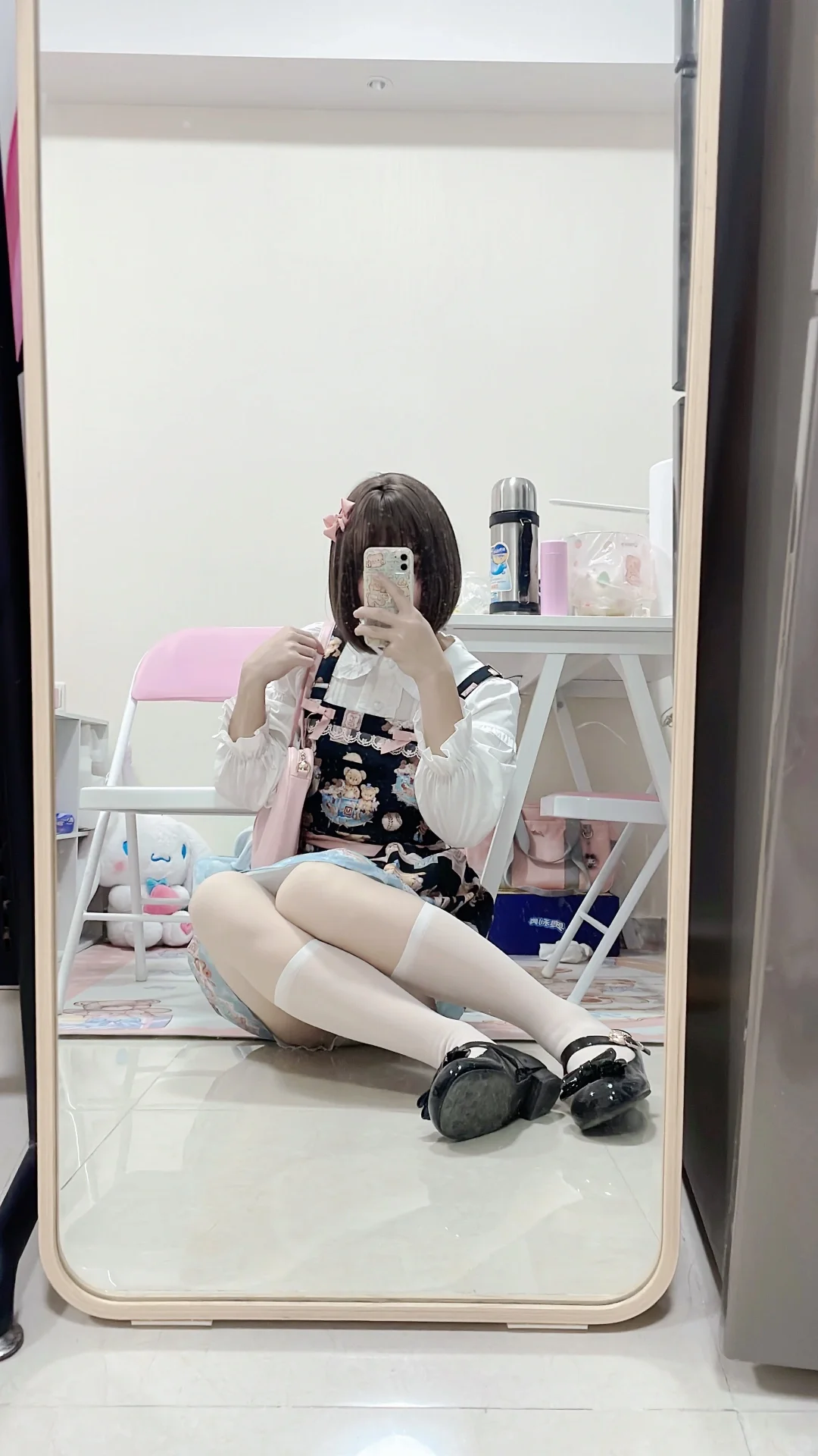 喜欢嘛，专门为了你穿的