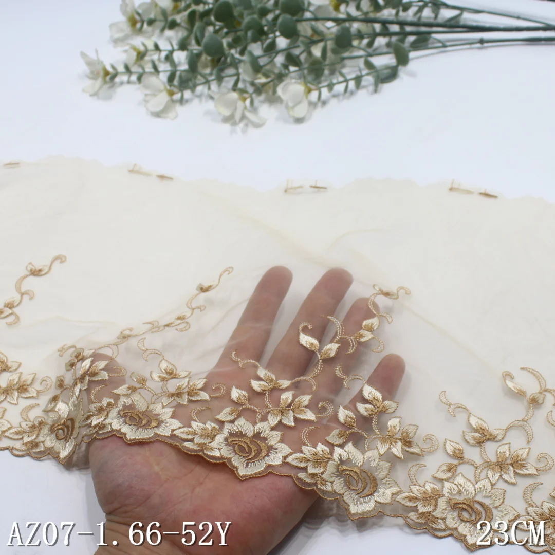 蕾丝控必入 | 绝美三色刺绣花边✨