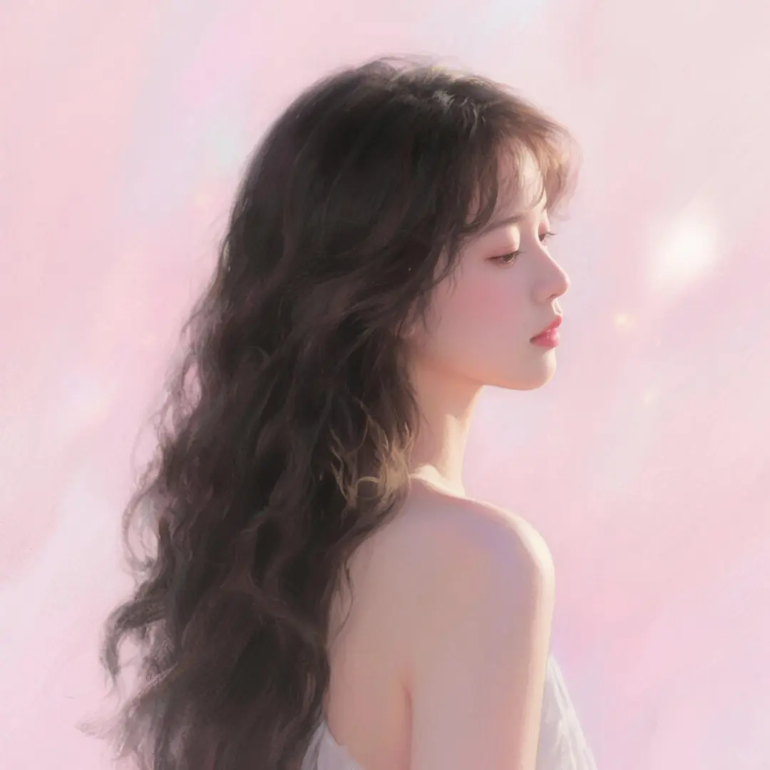 头像 | 甜美剪影