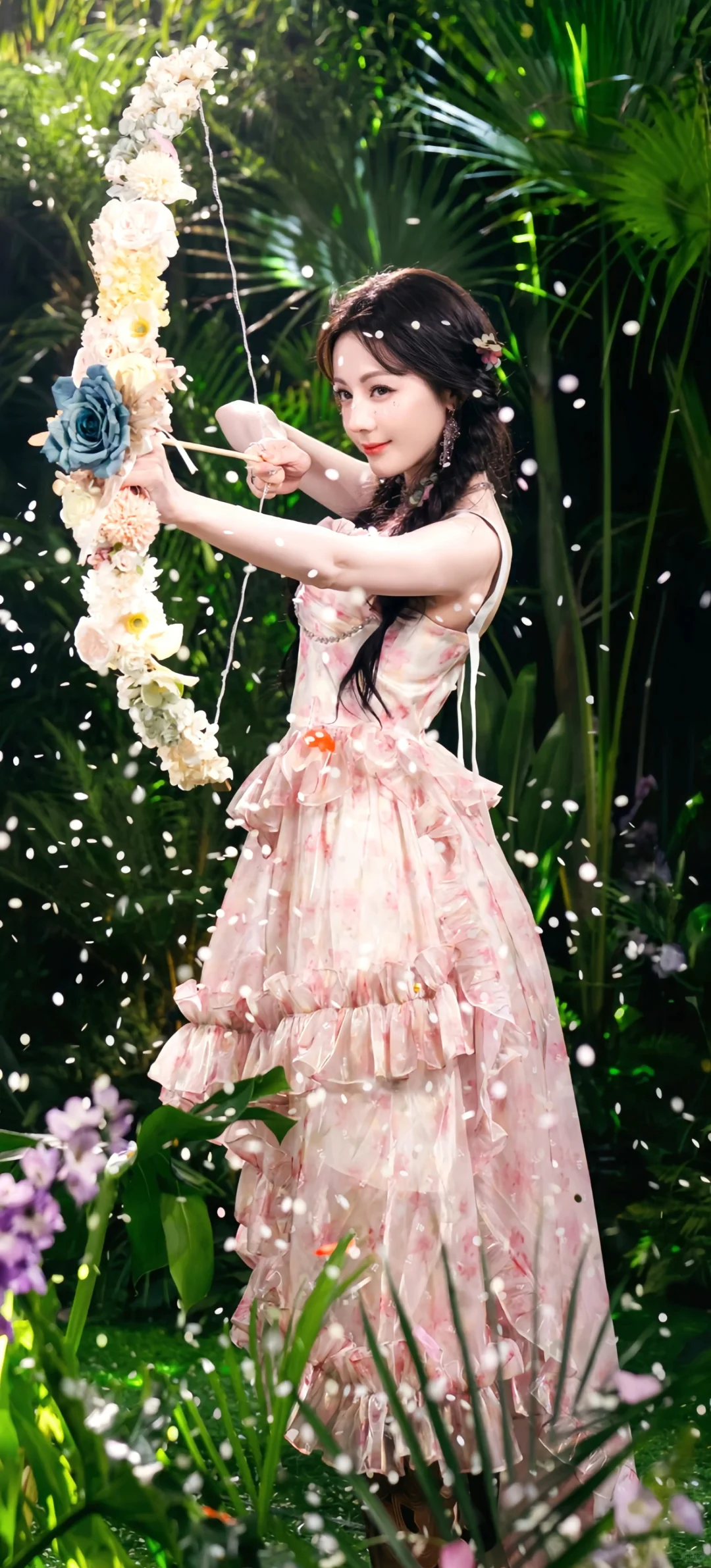 迪丽热巴📸壁纸｜💐花仙子