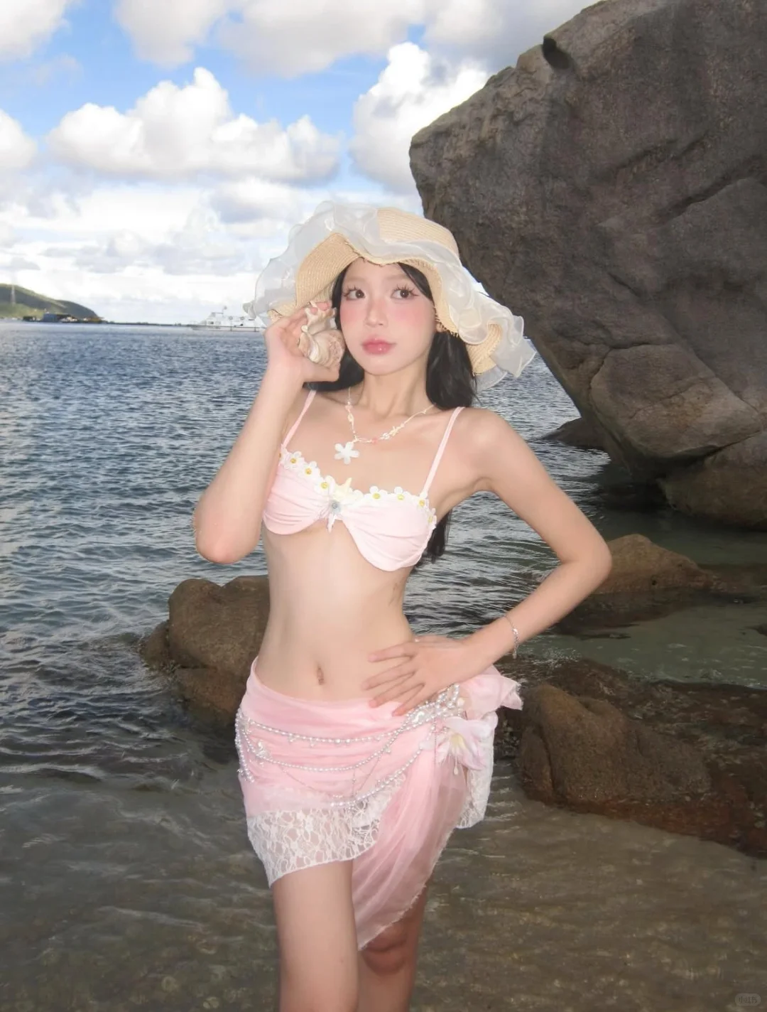 今天是甜美小美人鱼呀～🐟