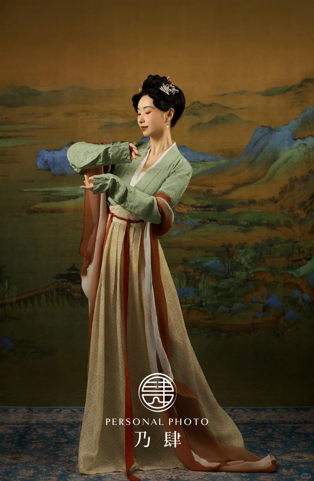 该配怎样的仕女图文案呢