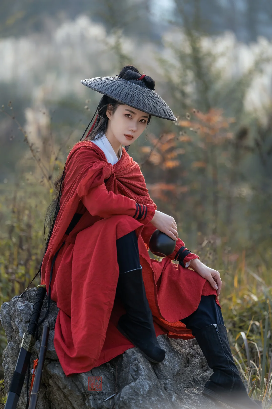 江湖•一念关山丨中国武侠风人像