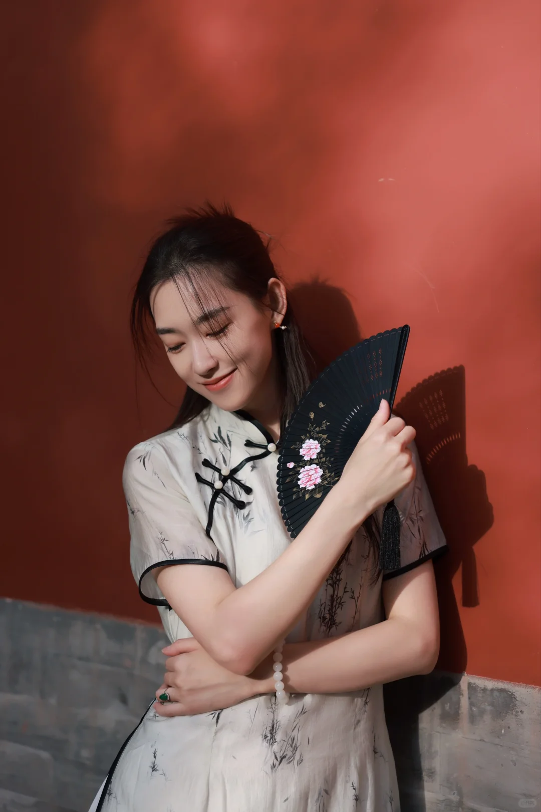 喜欢旗袍的温柔与宁静