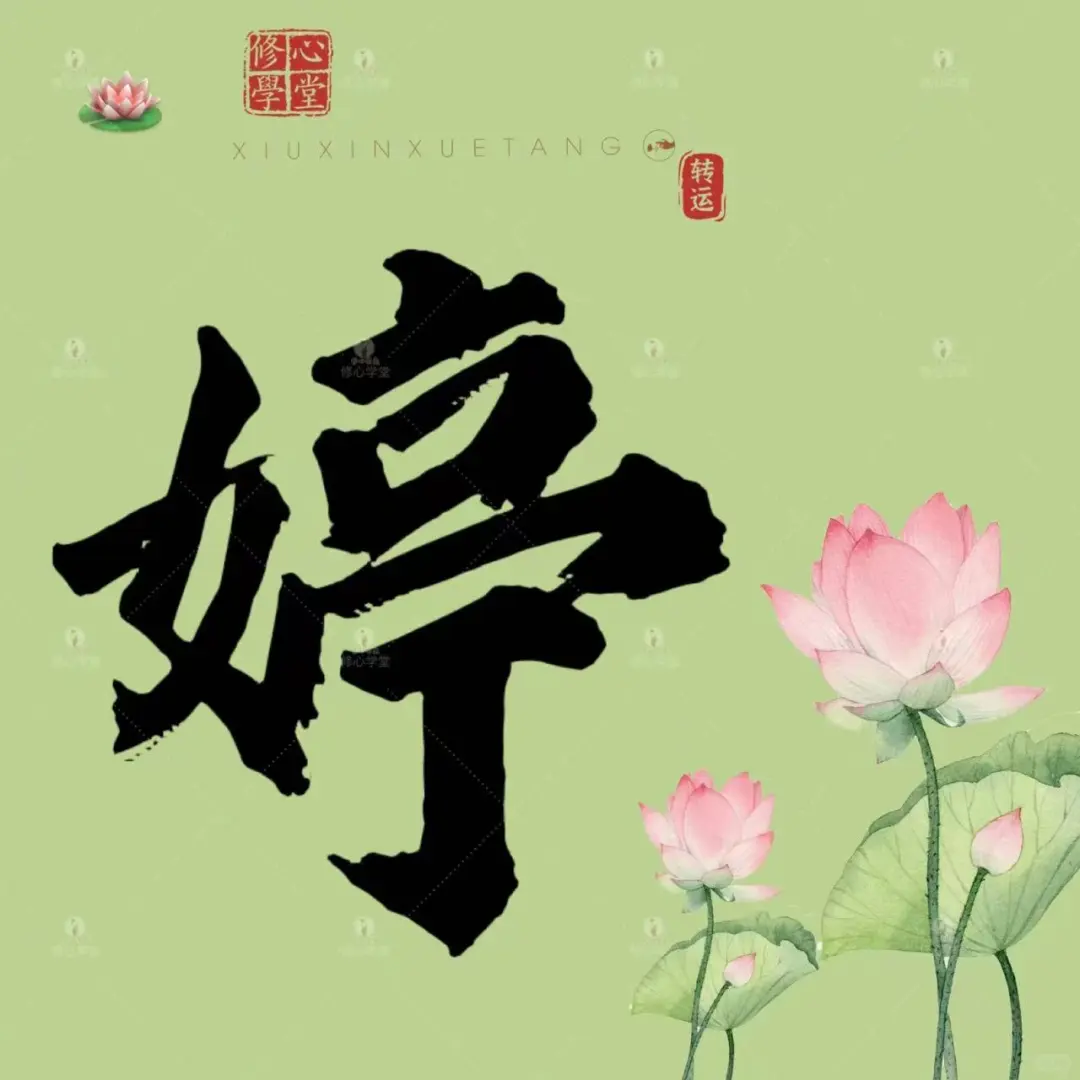 “婷”姓名中的不建议用的字
