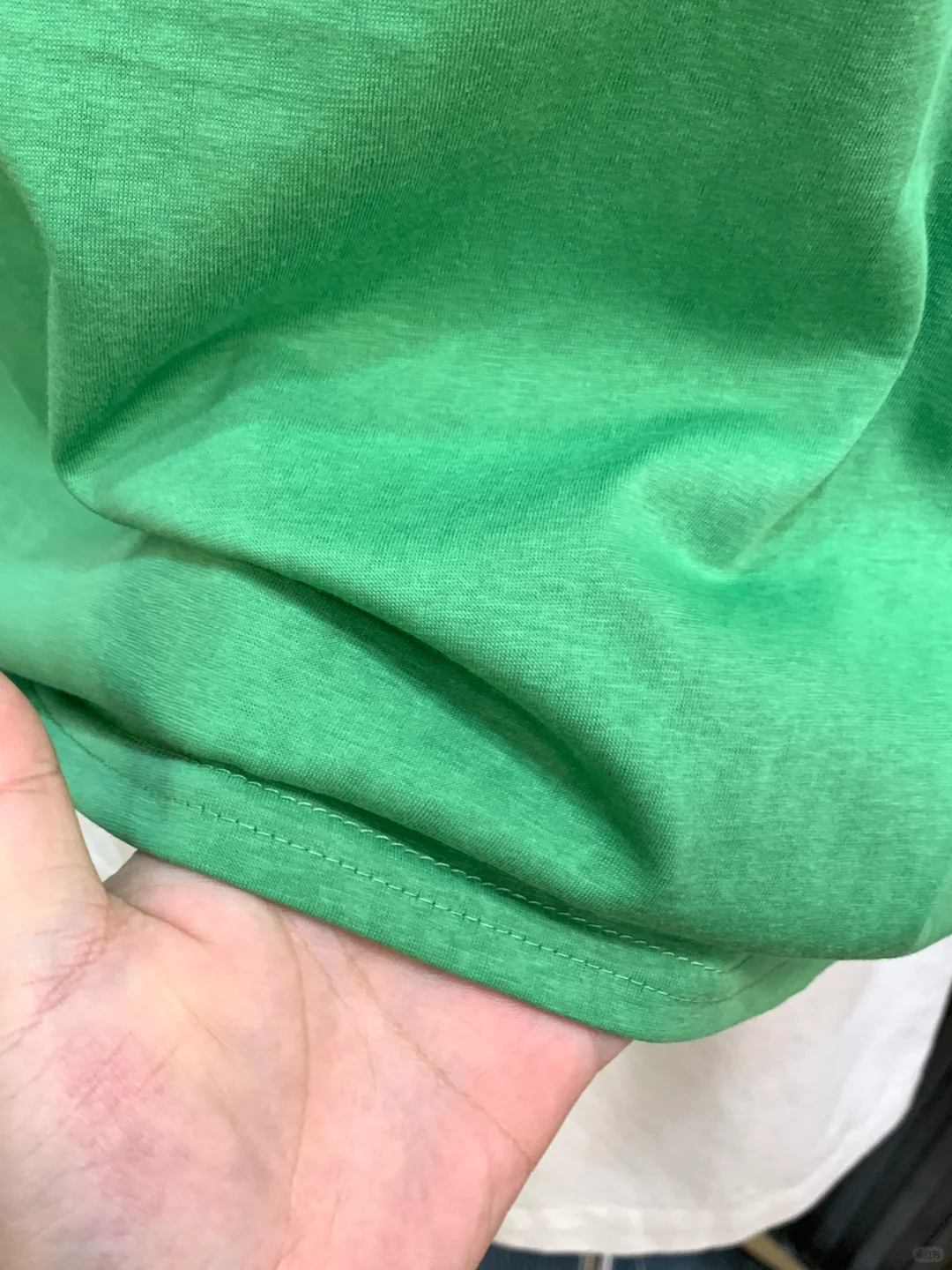 改版5次！！终于调出这种超清新的🍏绿色短袖