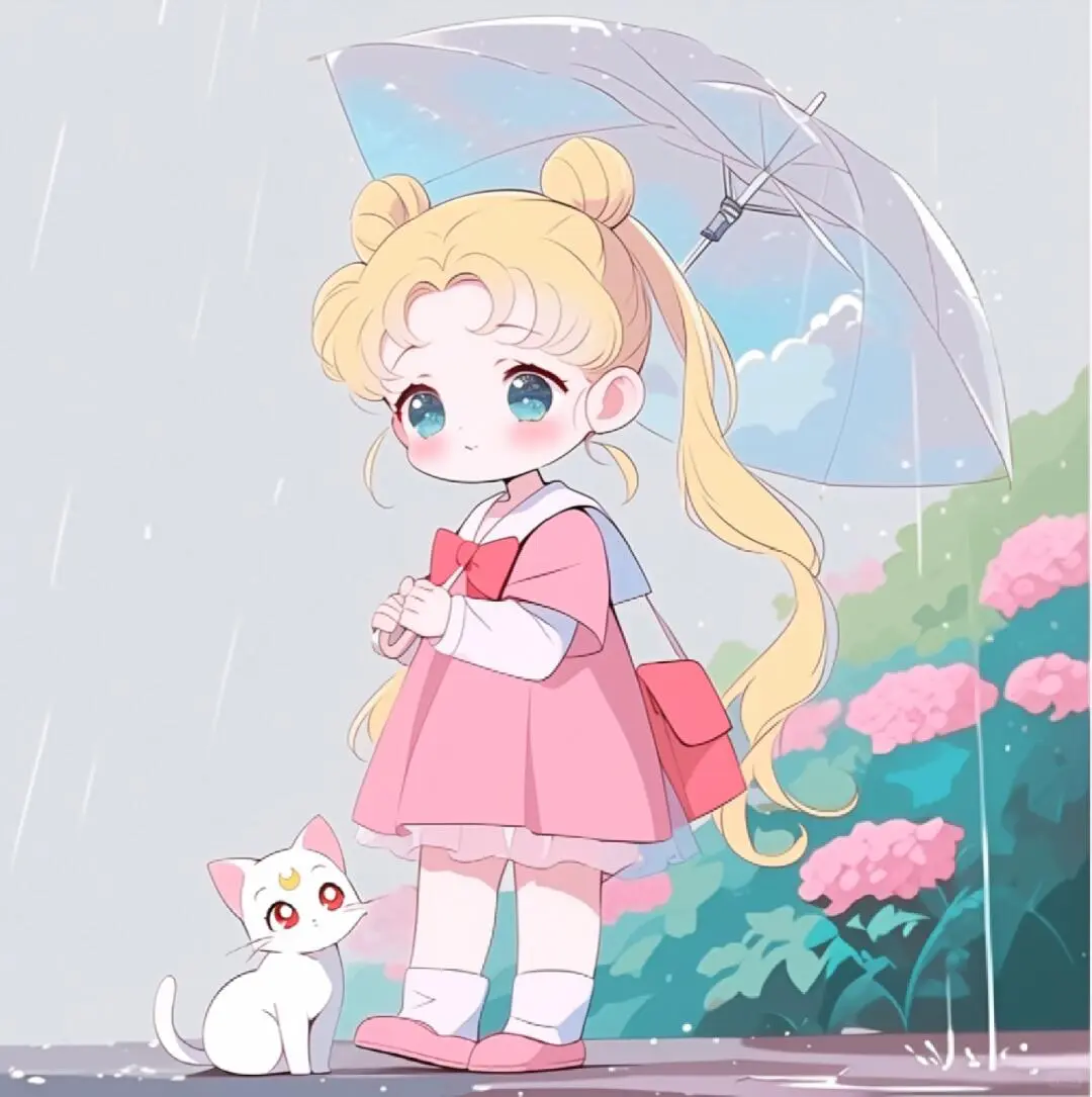 下雨天适合的头像