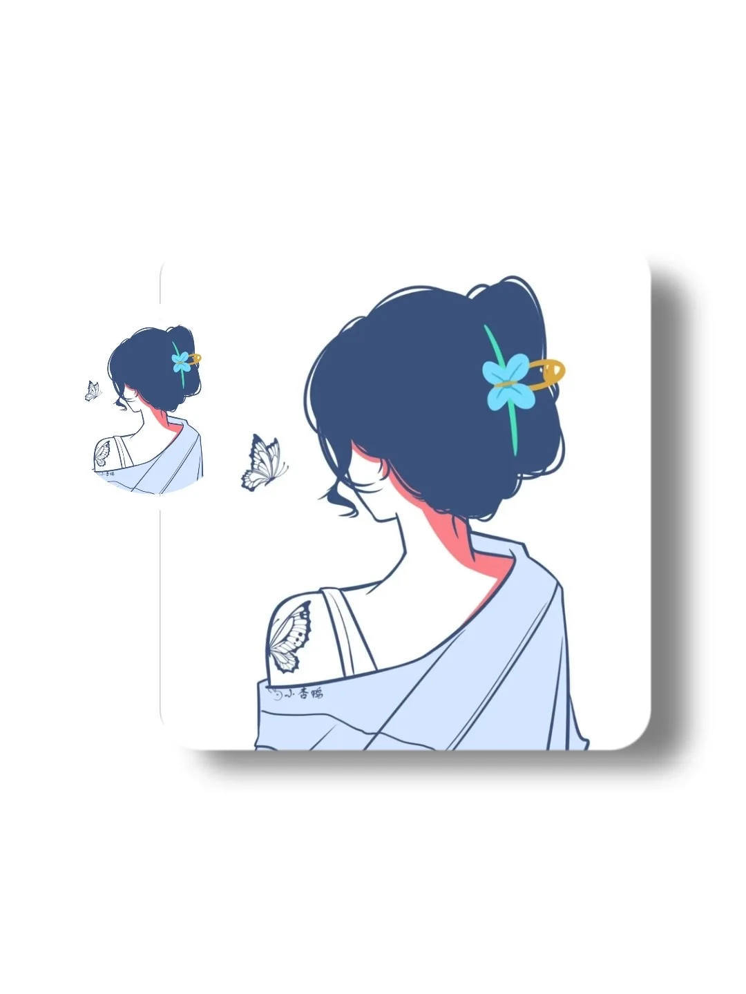 女生头像||日子平淡，好在我喜欢🥰