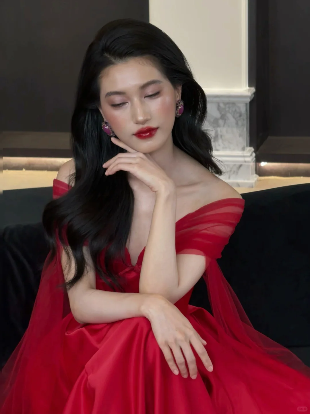 从此最适合红裙子的女人出现了！！