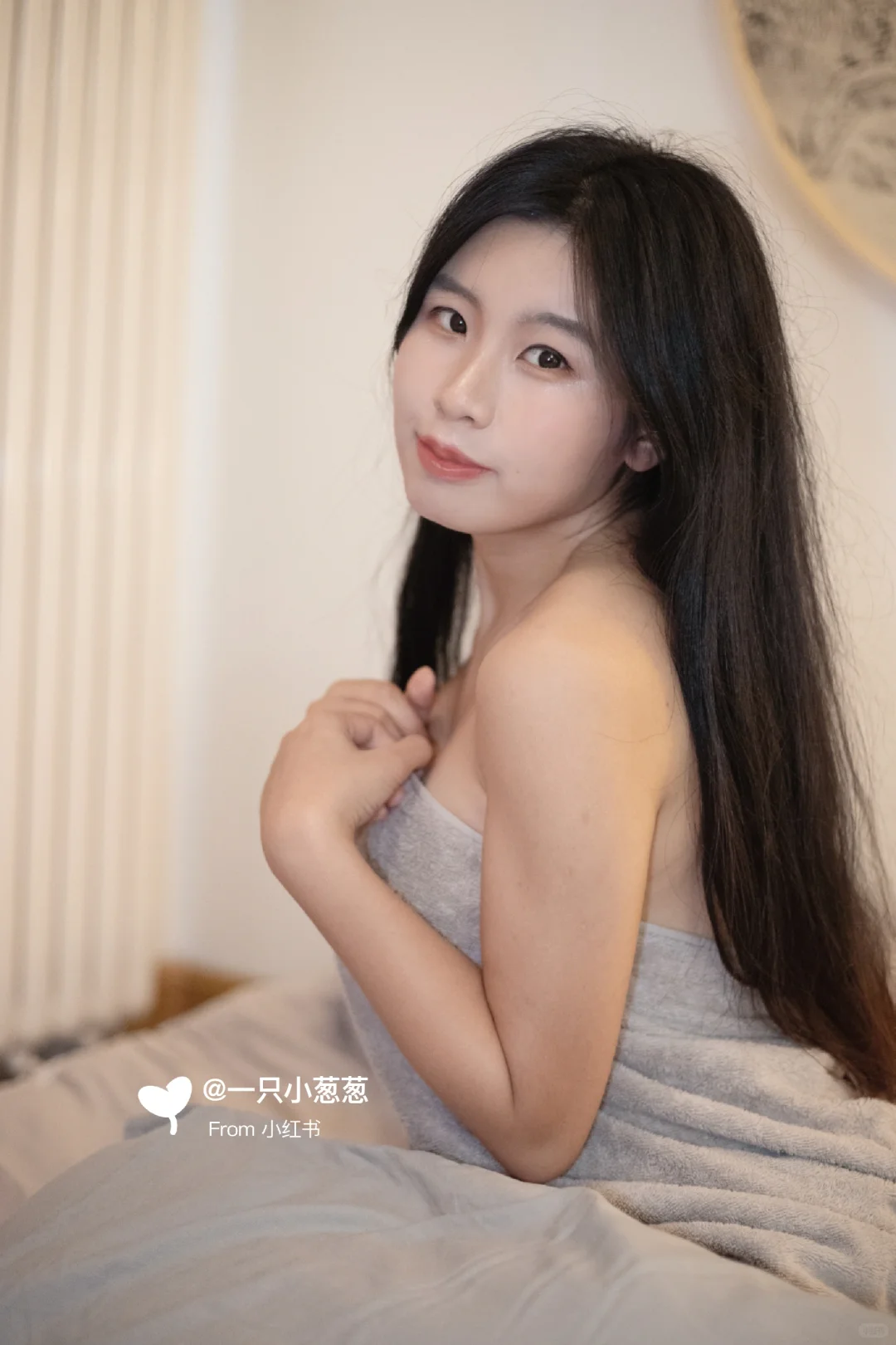 浴巾湿发才是纯欲写真的天花板💙