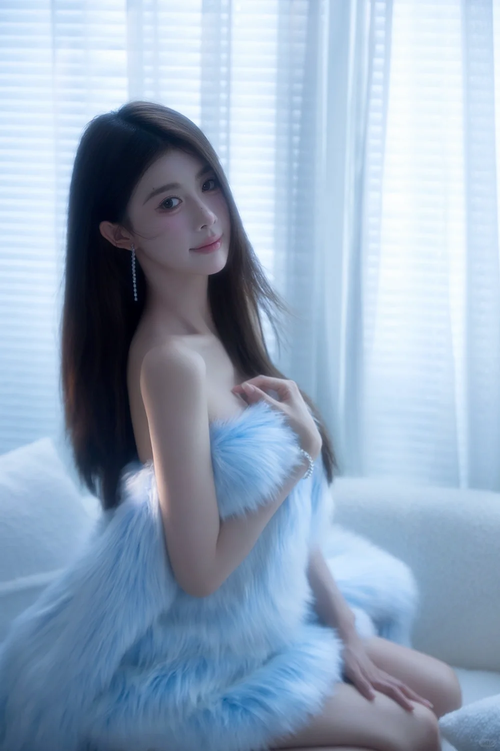 纯欲写真｜慵懒温柔感扑面而来🩵温柔至上