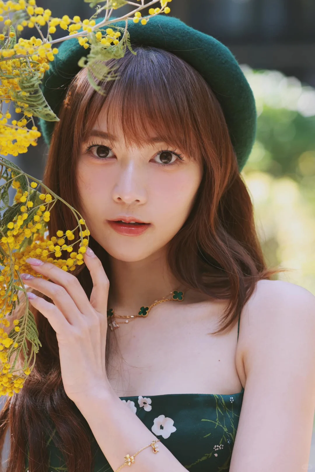 夏日绿色写真｜做自己的治愈系女主角